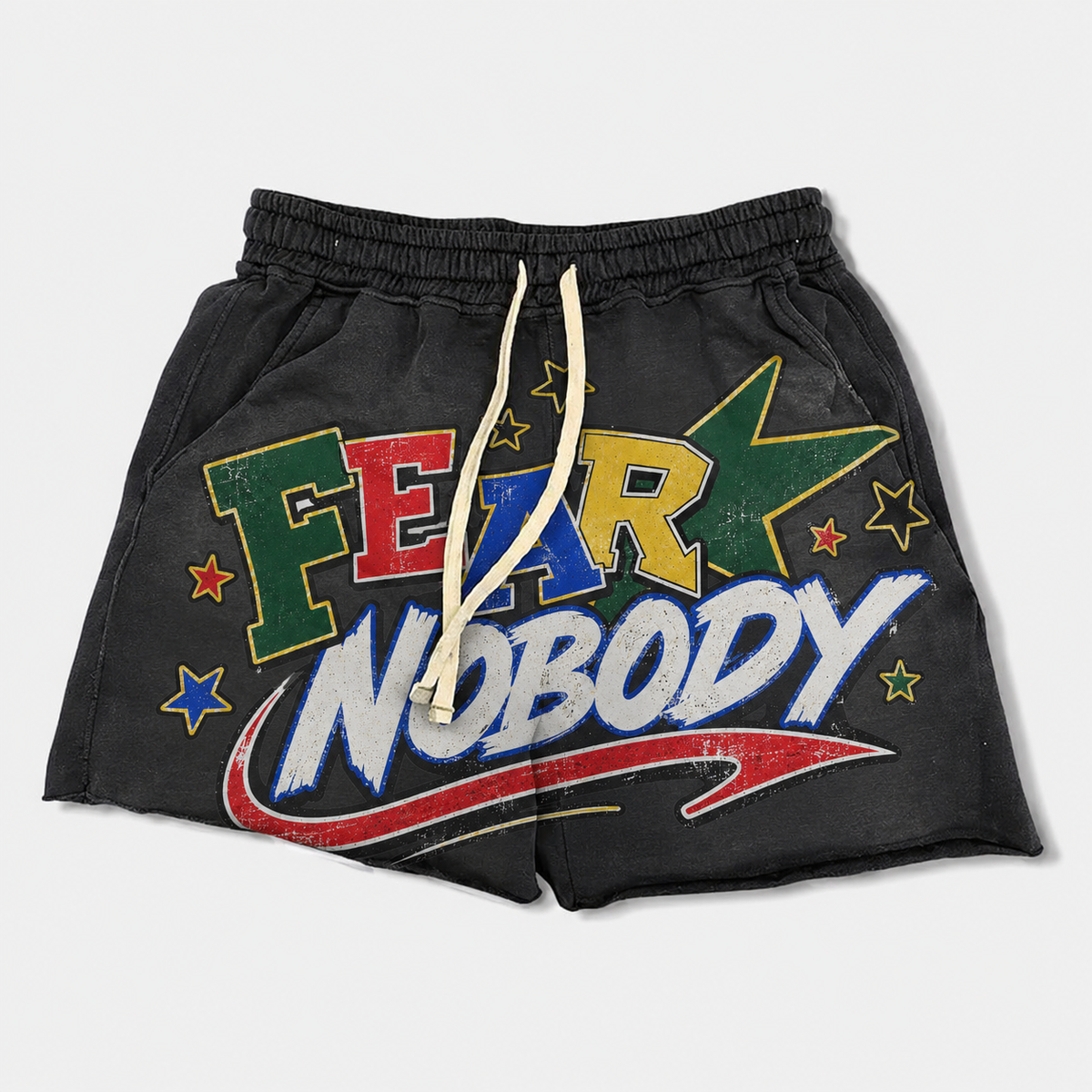 Fear Nobody Graffiti Shorts