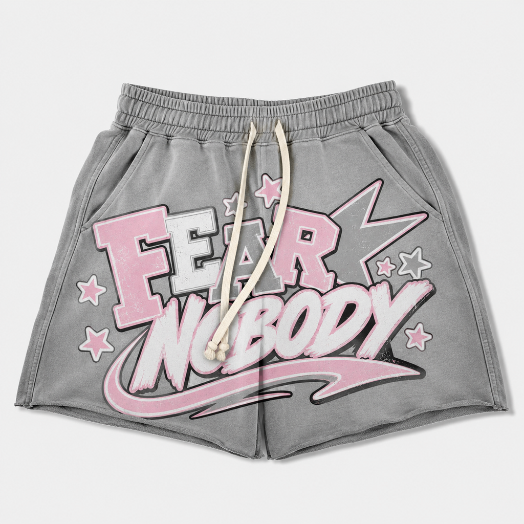 Fear Nobody Graffiti Shorts
